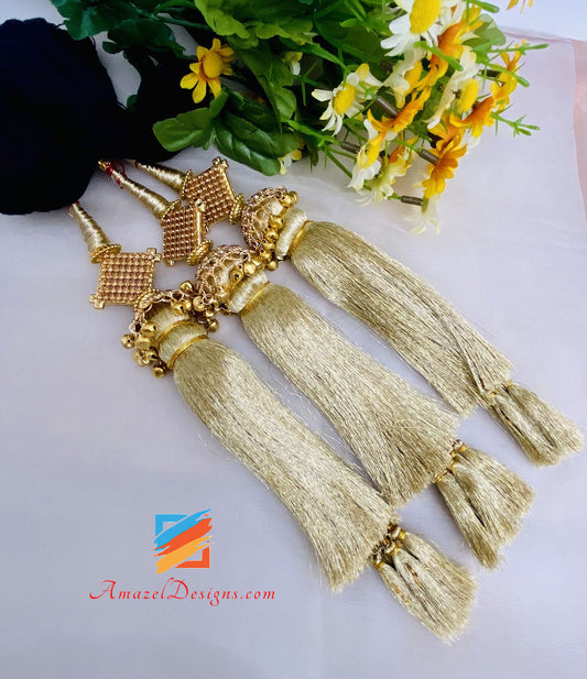 Ghungroo And Stones Golden Parandi
