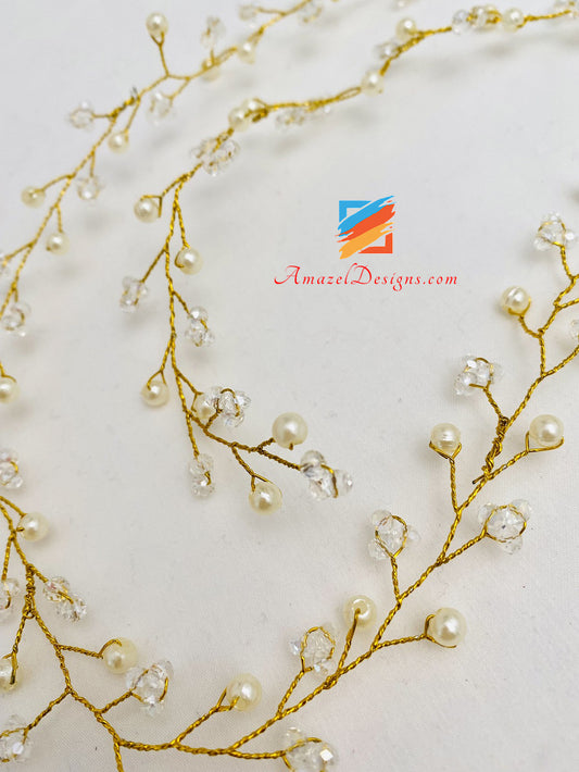 Golden Hair Accessory