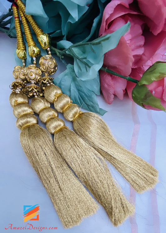 Golden Parandi with Stones