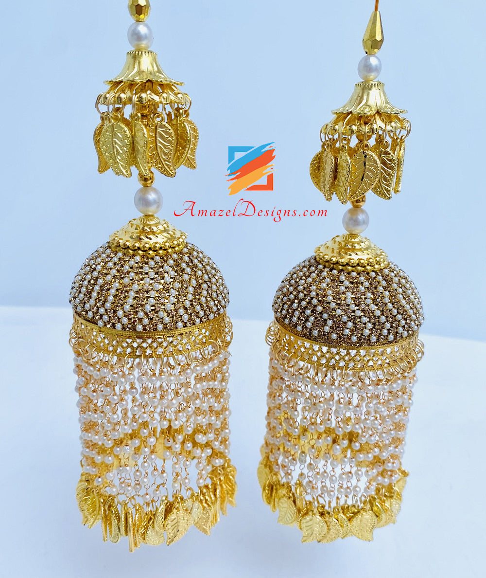 Golden Stone Beads Lightweight Kaleere