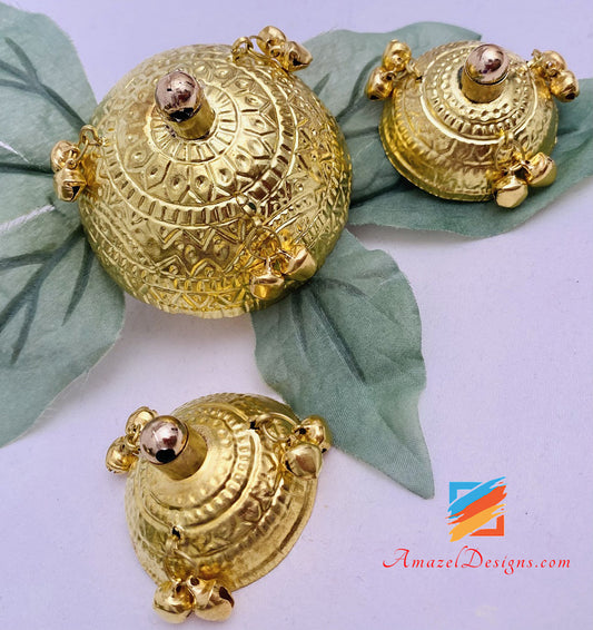 Golden Traditional Saggi Phull