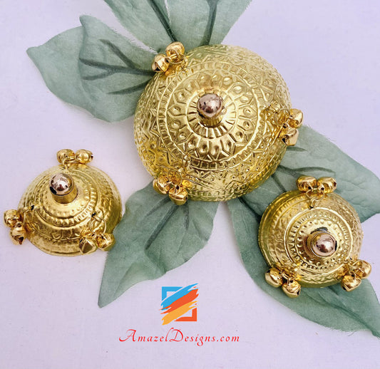 Golden Traditional Saggi Phull