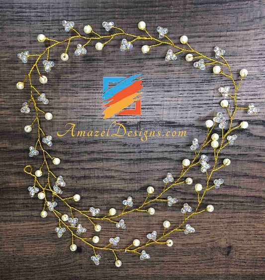 Golden Hair Accessory