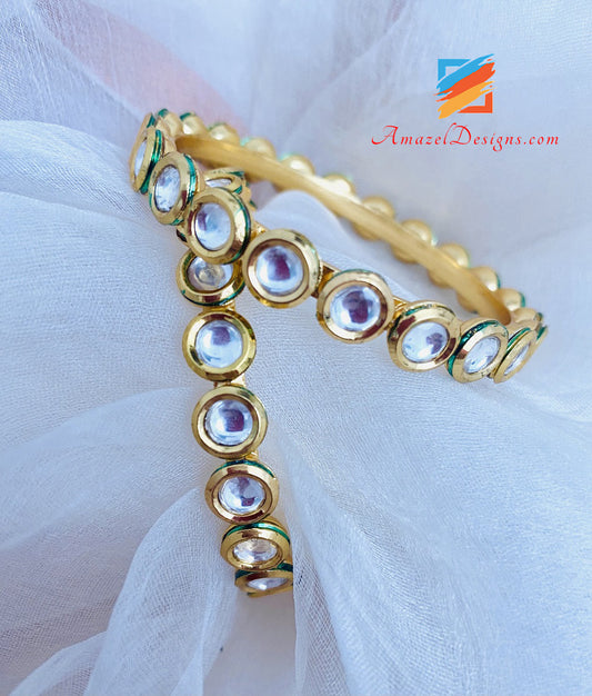 High Quality Round Kundan Kadas