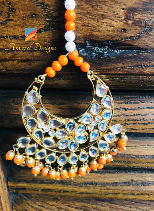 Tikka Orange Kundan