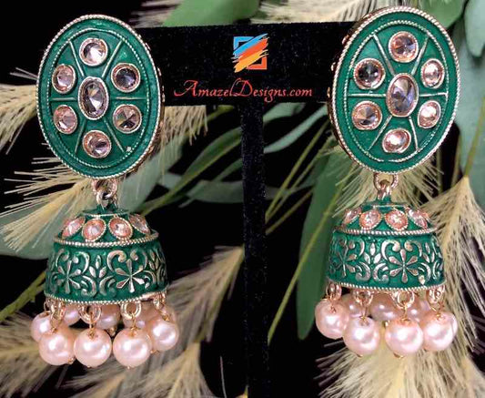 Indische Ohrringe – mehrere Farben
