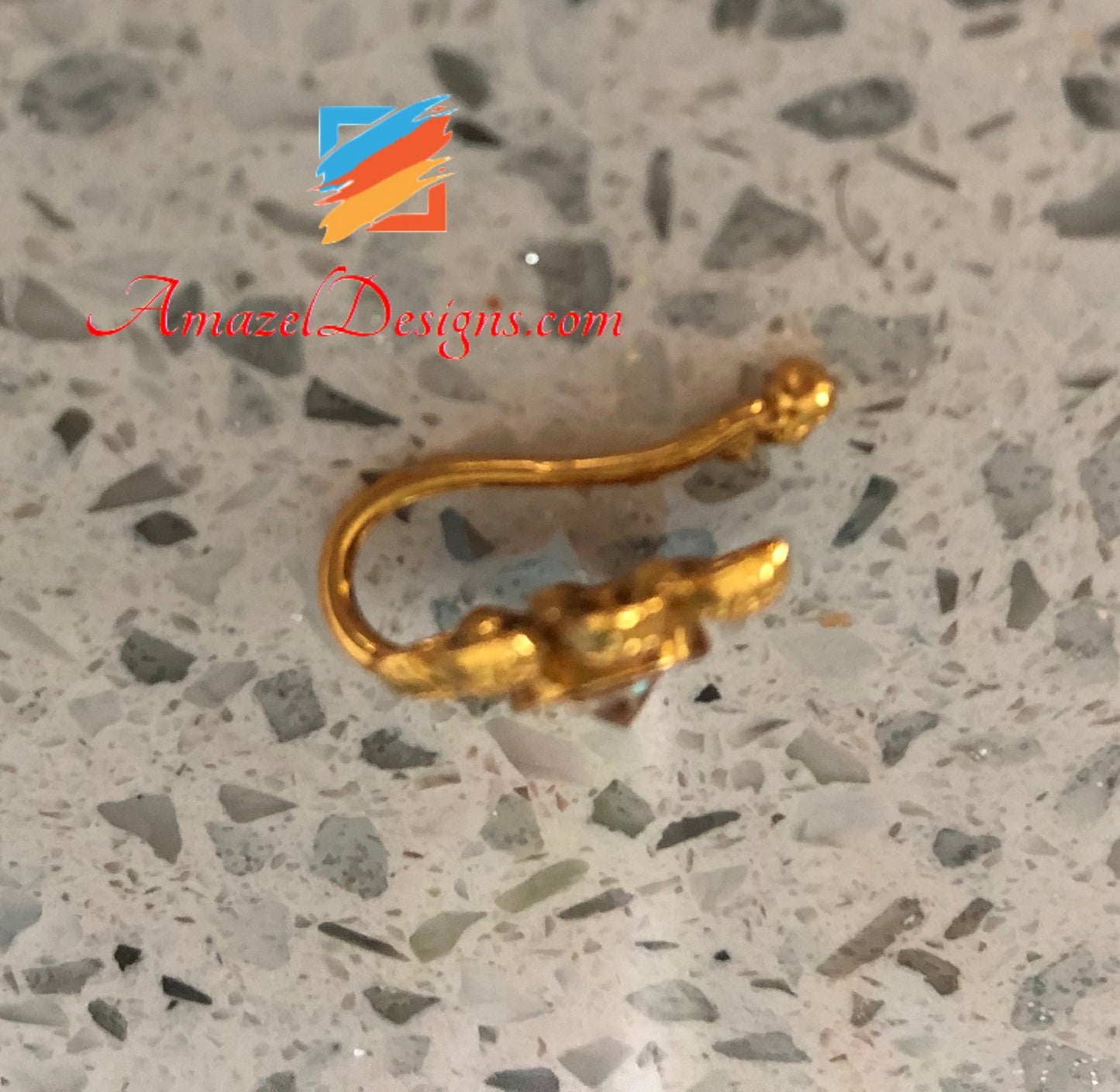Indian Nose Ring Gold
