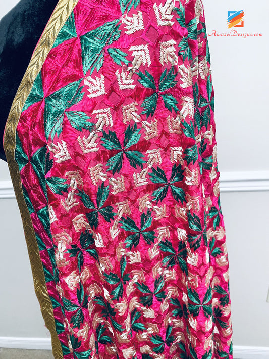 Magenta Phulkari