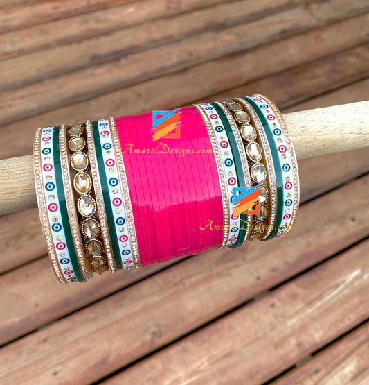 Multicolor Punjabi Choora