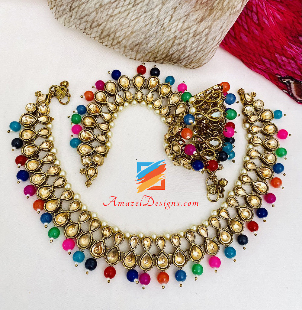 Multicoloured Beads Payal