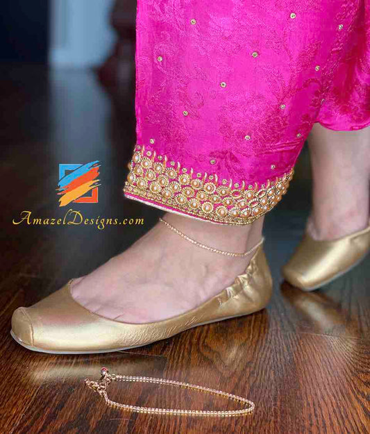 Goldenes Payal-Design